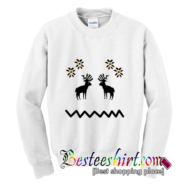 reindeer names sweatshirt