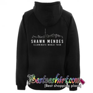 Shawn Mendes Illuminate World Tour Hoodie Back