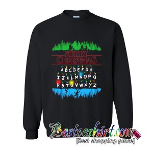 Stranger Things Merry Christmas Sweatshirt