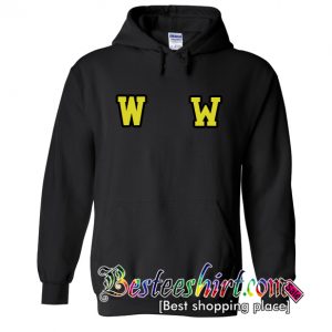 W Font Hoodie
