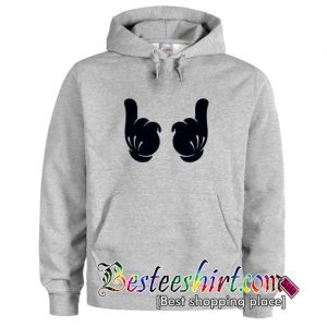 Cartoon Hand Hoodie