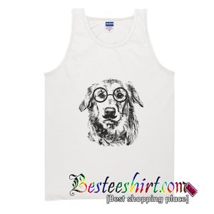 Glasses Dog Tank Top