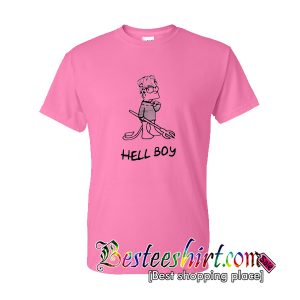 Hellboy Bart Simpson T-Shirt