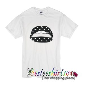 Lips Polkadot T-Shirt