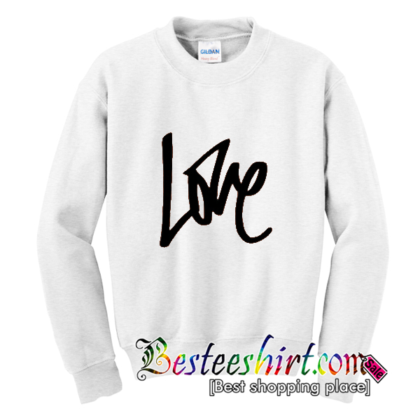 love you mean it sweatshirt