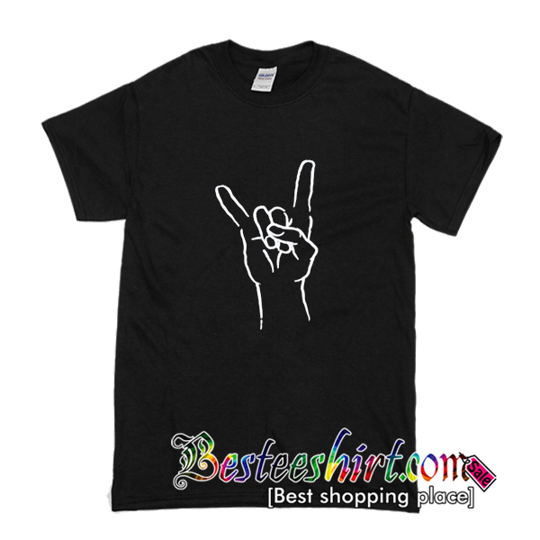 hand t shirt