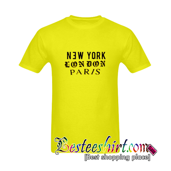 new york paris london shirt