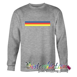 Rainbow Line Sweatshirt