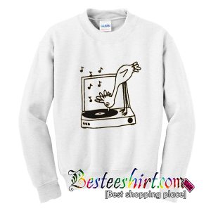 Record Vinyl Sweatshirt
