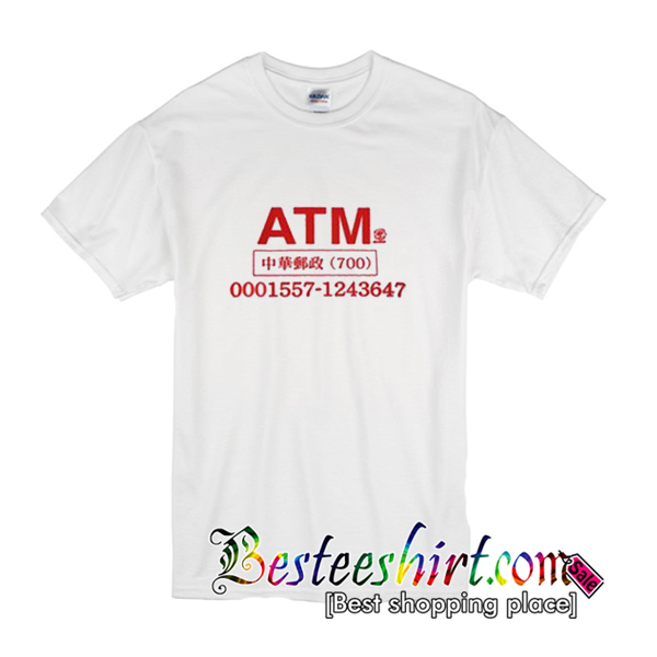 atm men's t shirt