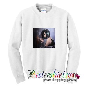 Anime Girl Smoking Sweatshirt