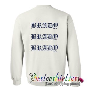Brady Sweatshirt Back