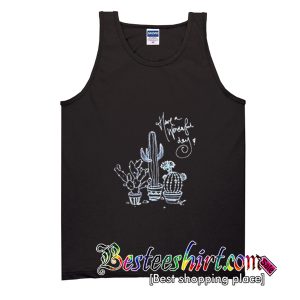Cactus Have A Wonderful Day Tank Top