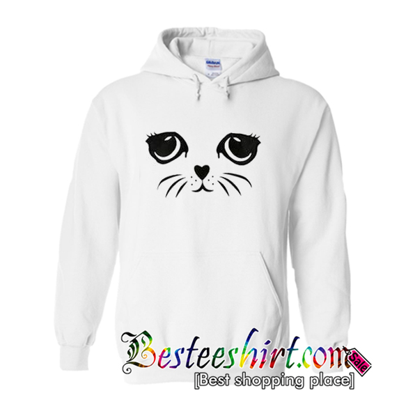 Cat Face Hoodie