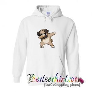 Dabbing Pug Dog Hoodie