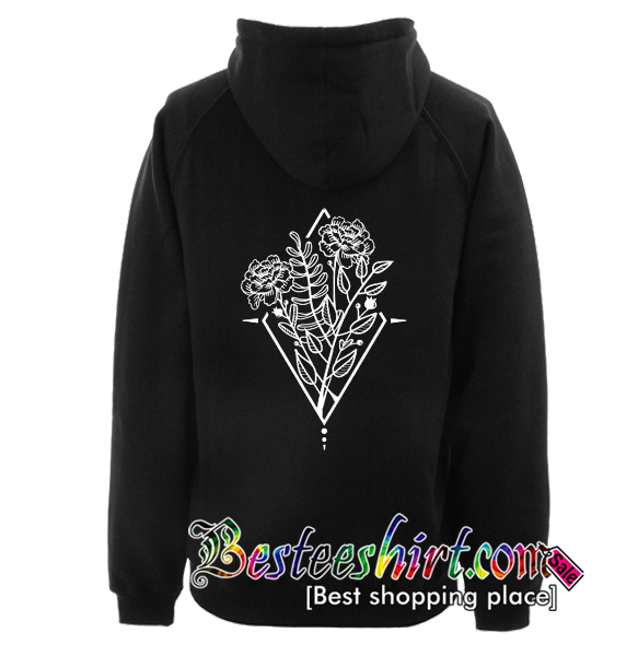 Don't Stop Growing Roses Floral Hoodie