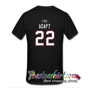 Faze Adapt 22 T-Shirt Back