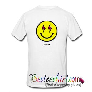 J Balvin Energia Smiling Face T-Shirt Back
