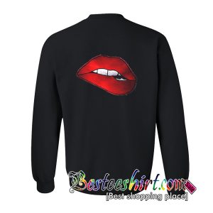 Lips Sweatshirt Back
