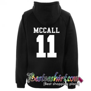 Mccall 11 Hoodie Back