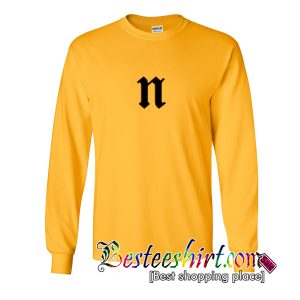 N Font Sweatshirt