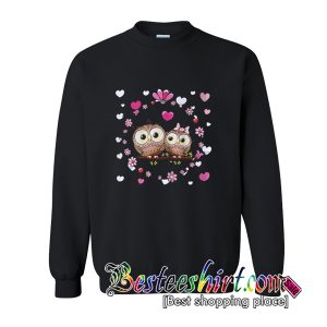 Owl Couple Love Sweatshirt