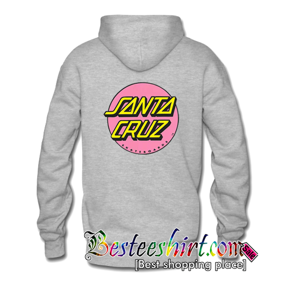 Santa Cruz Hoodie Back