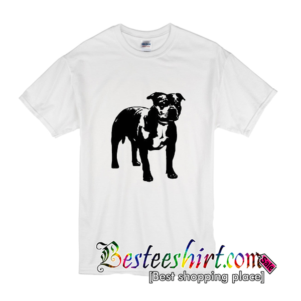 staffordshire bull terrier t shirts