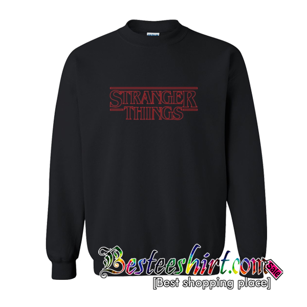 netflix stranger things sweatshirt