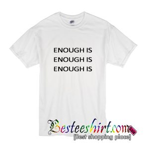 Charlie Puth Enough Is T-Shirt