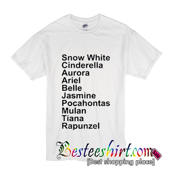 womens disney princess t shirt
