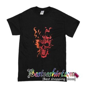 Flaming Skull T-Shirt