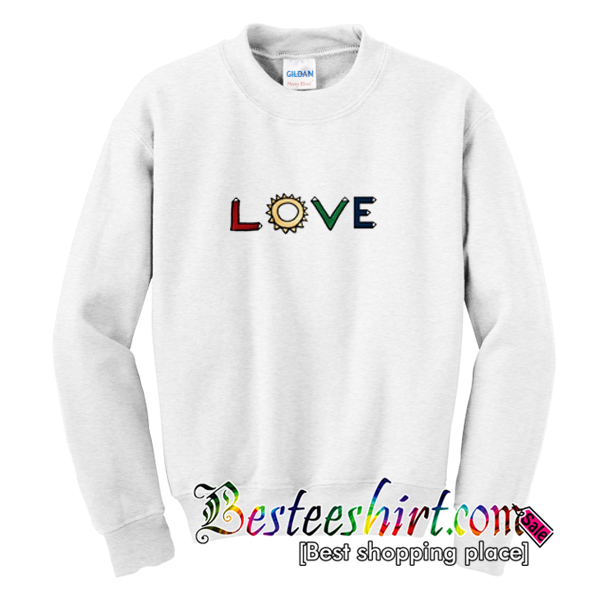 oasis love sweatshirt