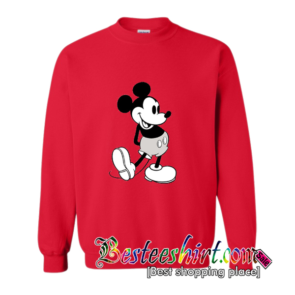 classic mickey mouse sweatshirt