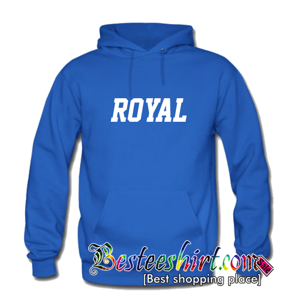 royal toe hoodie