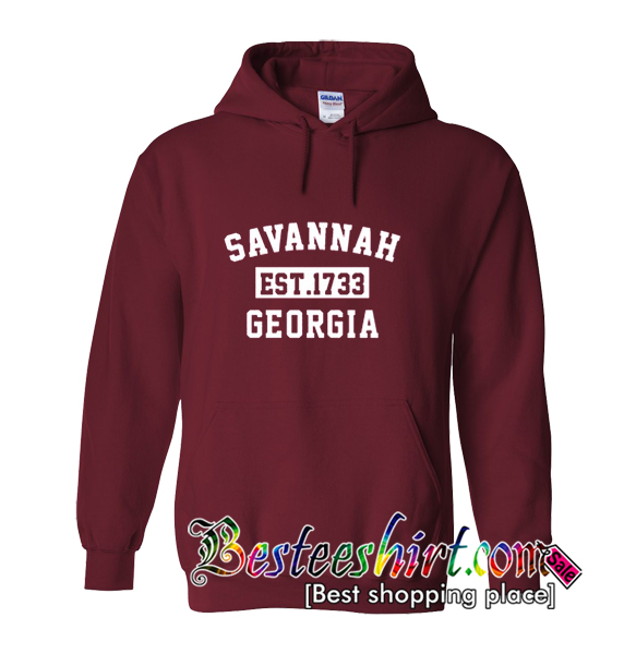 Savannah Est 1733 Georgia Hoodie