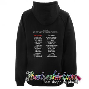 The Penetrators William Hoodie Back