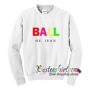Ball He Jean Sweatshirt