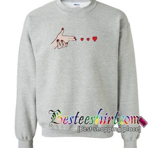 Hand Shoot Love Sweatshirt