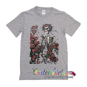 Skeleton and roses Grateful Dead T-Shirt