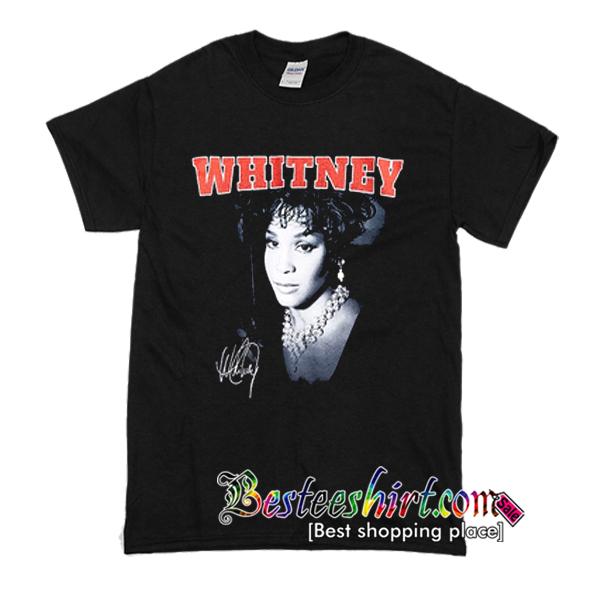 whitney houston palace t shirt