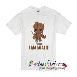 Groot Hockey I Am Goalie T-Shirt