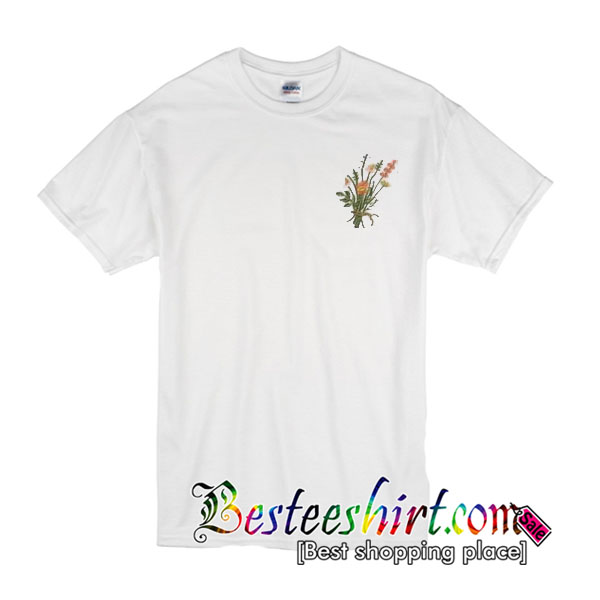 Bucket Flower T Shirt