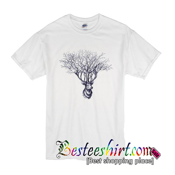Deer Tree T Shirt