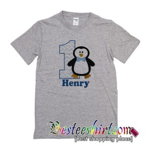 First Birthday Penguin T-Shirt