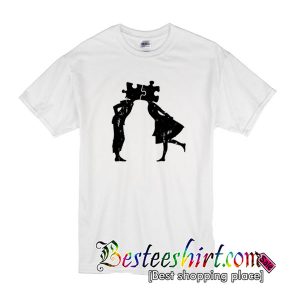 Puzzle Kiss Head T Shirt
