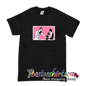 Batman and Superman Boxing T Shirt