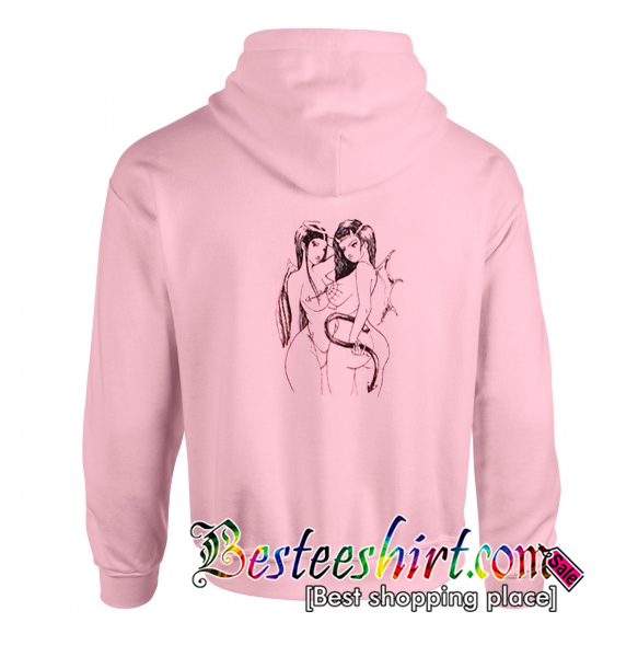 Devil Sexi women Hoodie Back