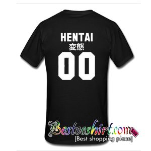 Hentai 00 Back T-Shirt