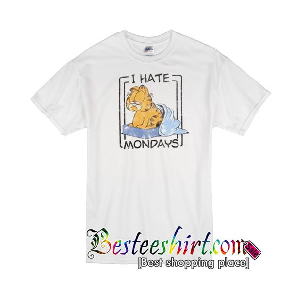 garfield i hate mondays shirt